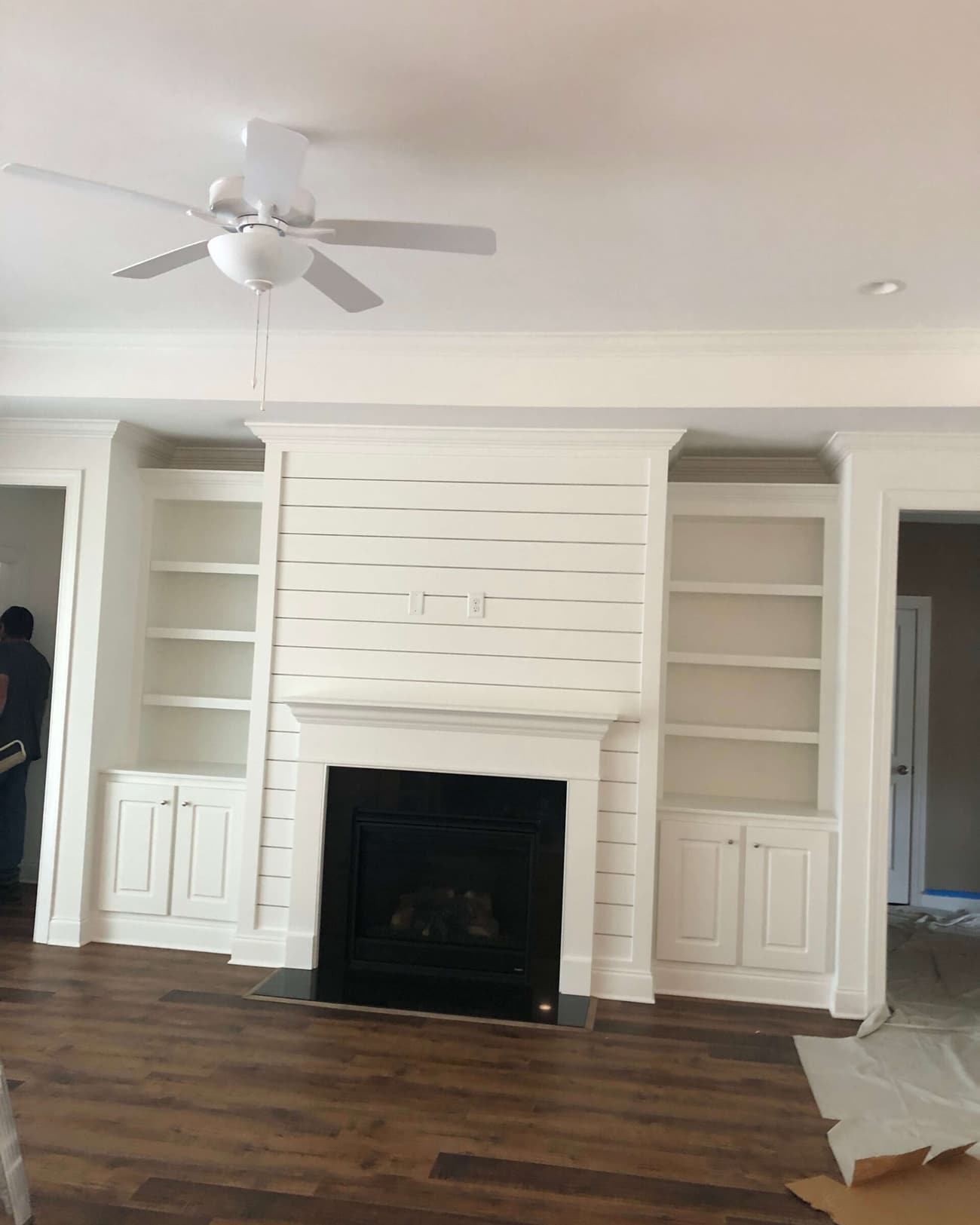 Built-ins and trim, cut sharp by S&S Painting & Pressure Washing, Sneads Ferry